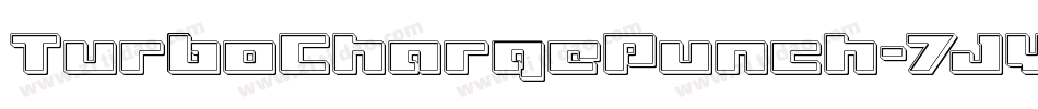TurboChargePunch-7JYB字体转换