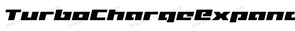 TurboChargeExpandedItalic-lvP0字体转换