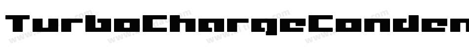 TurboChargeCondensed-za04字体转换