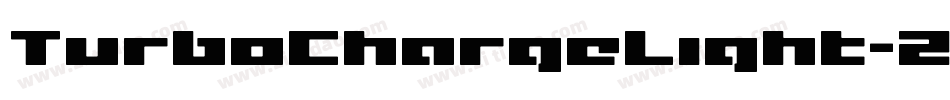 TurboChargeLight-2p4e字体转换