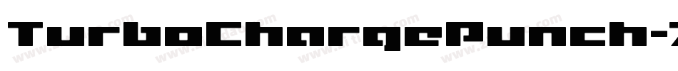 TurboChargePunch-7JYB字体转换