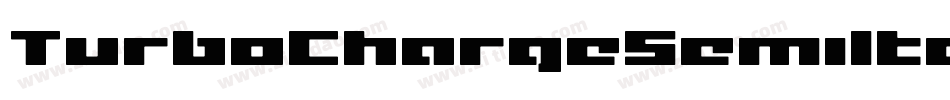TurboChargeSemiItalic-dR3x字体转换