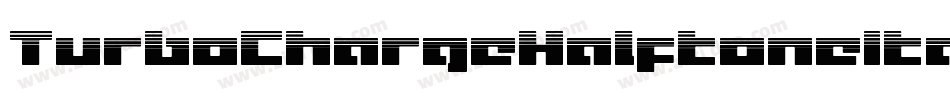 TurboChargeHalftoneItalic-BMq8字体转换