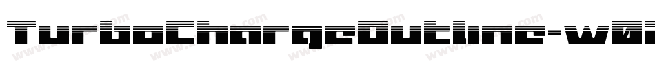 TurboChargeOutline-w02w字体转换