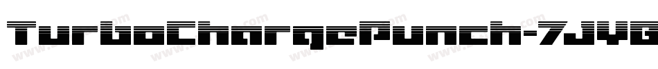 TurboChargePunch-7JYB字体转换