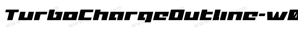 TurboChargeOutline-w02w字体转换