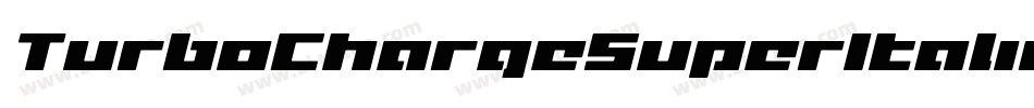 TurboChargeSuperItalic-P0rZ字体转换