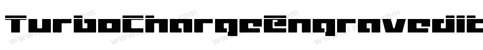 TurboChargeEngravedItalic-yW0e字体转换
