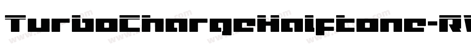 TurboChargeHalftone-RWA6字体转换