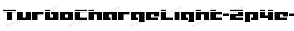 TurboChargeLight-2p4e字体转换