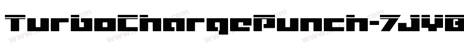 TurboChargePunch-7JYB字体转换