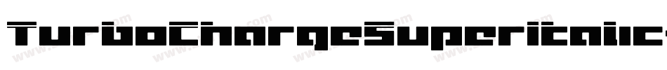 TurboChargeSuperItalic-P0rZ字体转换