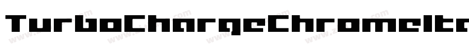 TurboChargeChromeItalic-jKW0字体转换