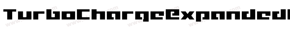 TurboChargeExpandedItalic-lvP0字体转换