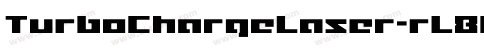 TurboChargeLaser-rL8L字体转换
