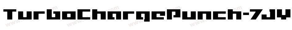 TurboChargePunch-7JYB字体转换