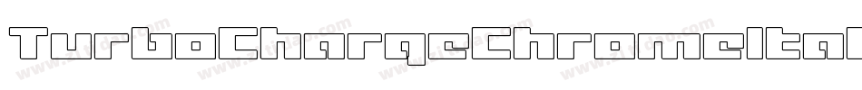 TurboChargeChromeItalic-jKW0字体转换