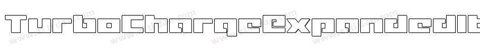 TurboChargeExpandedItalic-lvP0字体转换