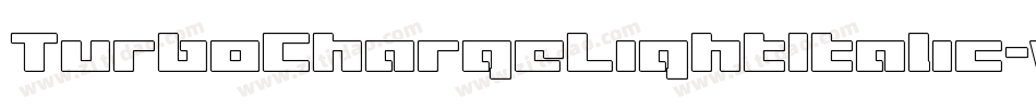 TurboChargeLightItalic-v9Z4字体转换 TurboChargeLightItalic-v9Z4字体转换
