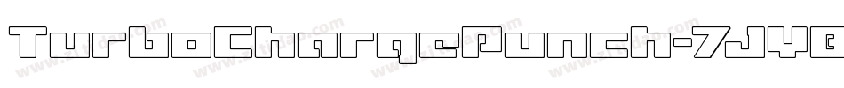 TurboChargePunch-7JYB字体转换