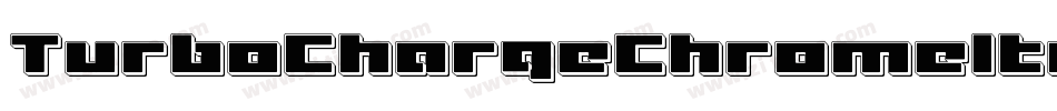 TurboChargeChromeItalic-jKW0字体转换