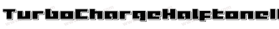 TurboChargeHalftoneItalic-BMq8字体转换