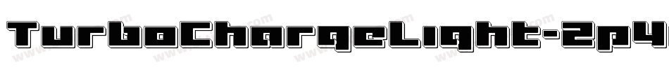 TurboChargeLight-2p4e字体转换
