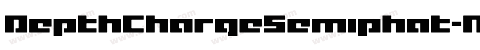 DepthChargeSemiphat-MZrn字体转换