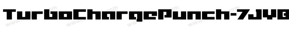TurboChargePunch-7JYB字体转换