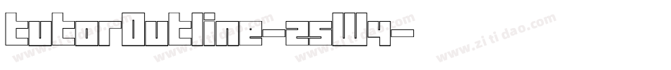 TutorOutline-z5W4字体转换