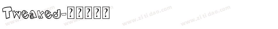 Tweaked字体转换