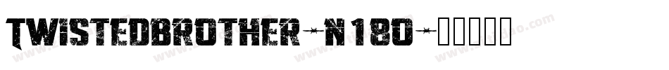 TwistedBrother-n18O字体转换
