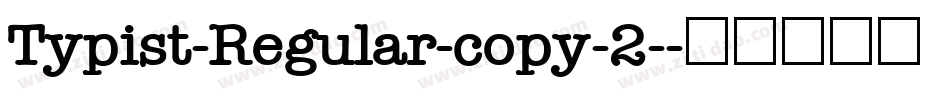 Typist-Regular-copy-2-字体转换