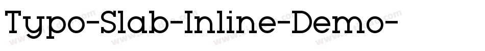 Typo-Slab-Inline-Demo字体转换