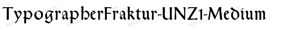 TypographerFraktur-UNZ1-Medium-copy-1-字体转换