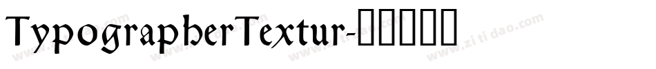 TypographerTextur字体转换