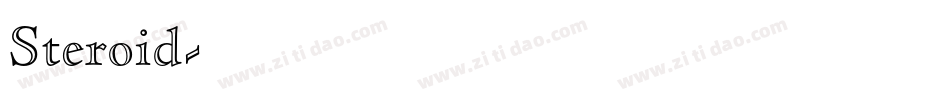 Steroid字体转换