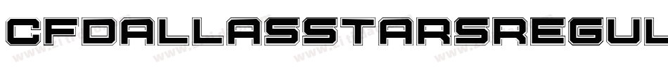 CfDallasStarsRegular-7wOB字体转换