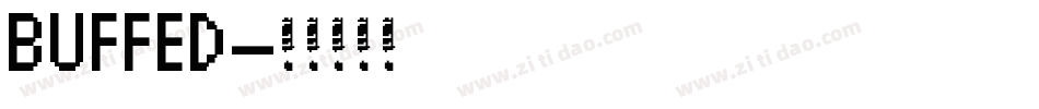 Buffed字体转换