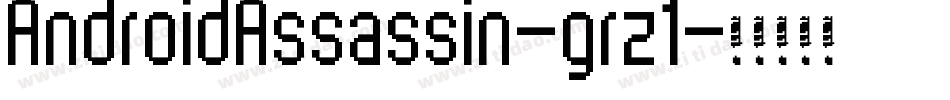 AndroidAssassin-grz1字体转换