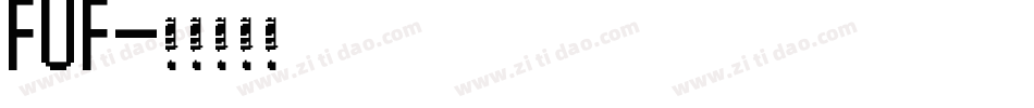 FUF字体转换