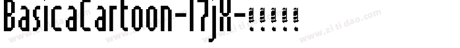 BasicaCartoon-l7jX字体转换