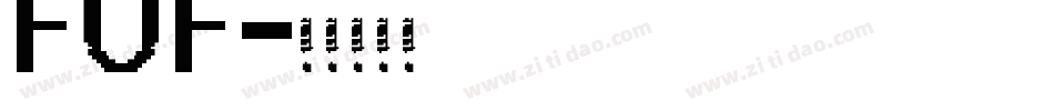 FUF字体转换