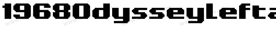 1968OdysseyLeftalic-6W5x字体转换