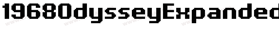 1968OdysseyExpanded-qr51字体转换