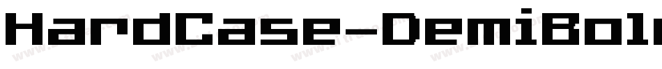 HardCase-DemiBold字体转换