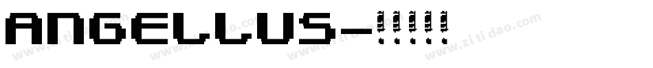 ANGELLUS字体转换
