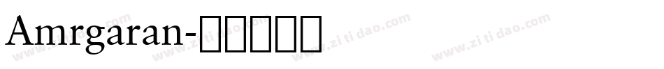Amrgaran字体转换