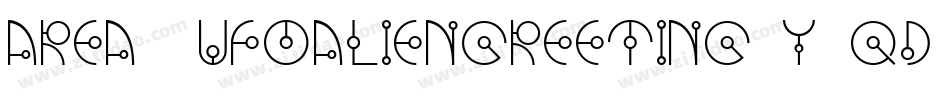 Area51UfoAlienGreeting-y2qd字体转换