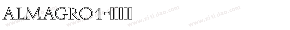 ALMAGRO1字体转换